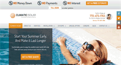 Desktop Screenshot of climaticsolar.com
